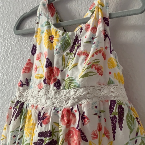 ❌ SOLD - Artisan Fun Floral Sun Dress - Picture 3 of 5